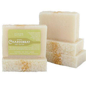 Rinse Chardonnay handmade natural bar soap - moisturizing and gentle