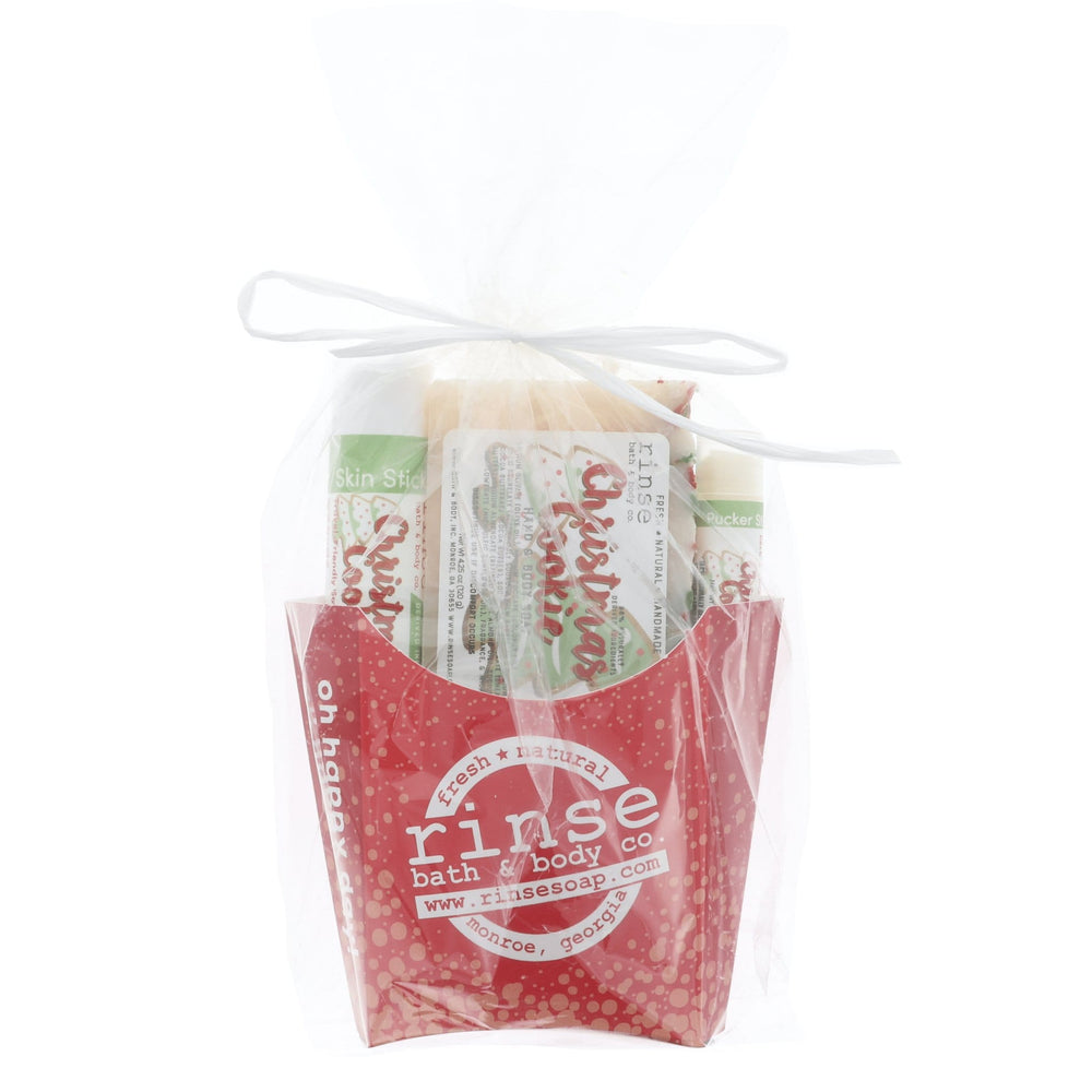 Rinse Christmas Cookie Fry Box Bundle - handmade natural product - detail view