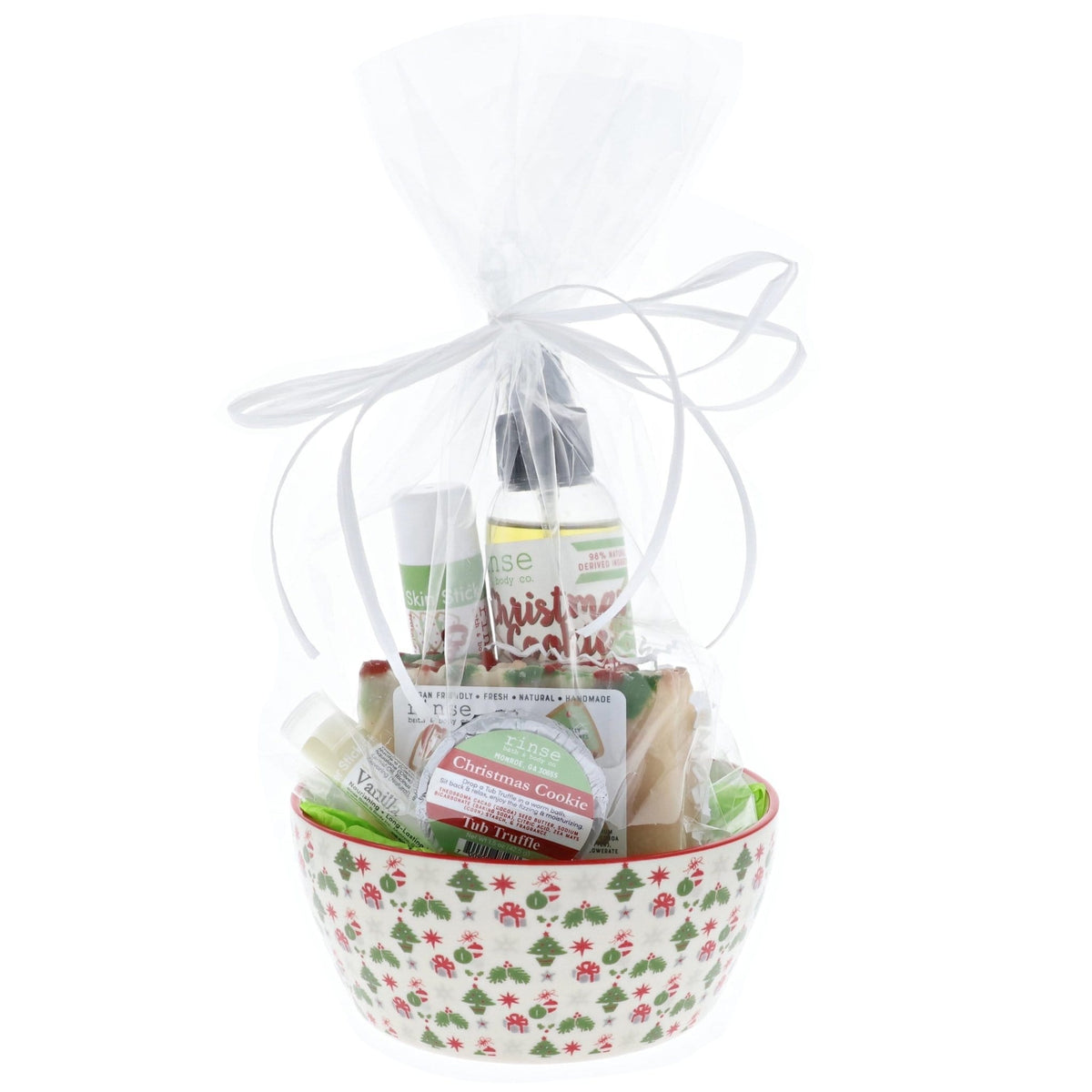 Handmade Christmas Cookie Holiday Bowl Bundle - naturally derived