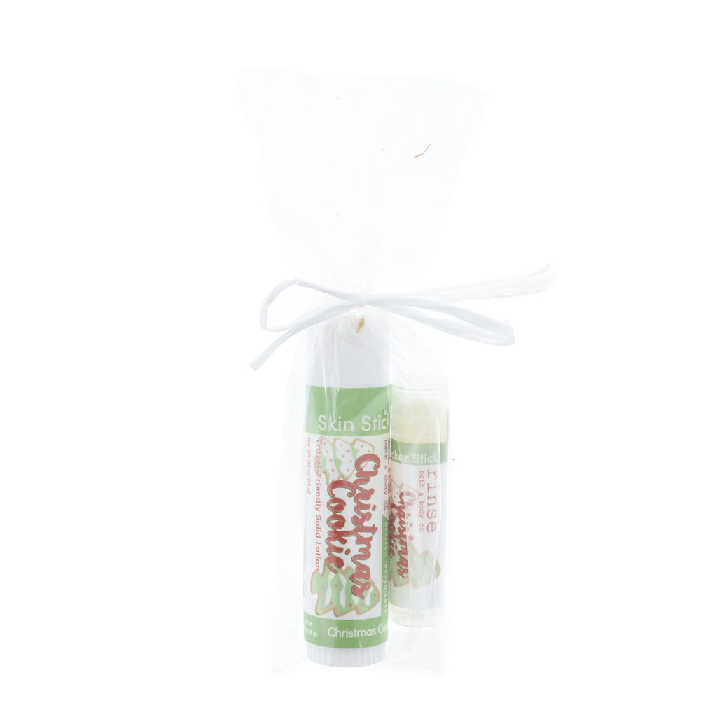 Christmas Cookie Pucker & Skin Stick Bundle - Rinse Bath & Body