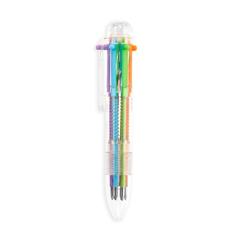 Multicolor Ballpoint Pen 6 in 1 Colored Pen