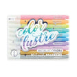 Color Lustre Metallic Brush Markers - Set of 10 - Accessories