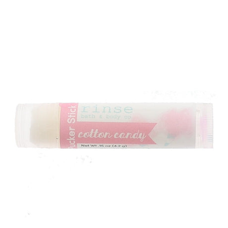 Cotton Candy natural lip balm from Rinse - nourishing lip care
