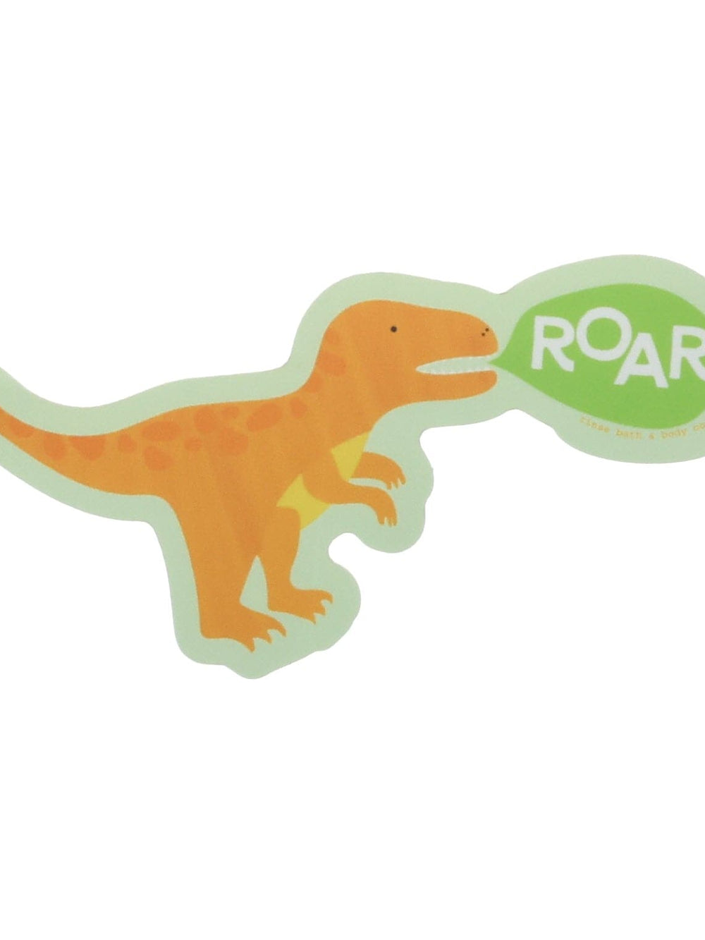 Dino Roar Sticker by Rinse Bath & Body