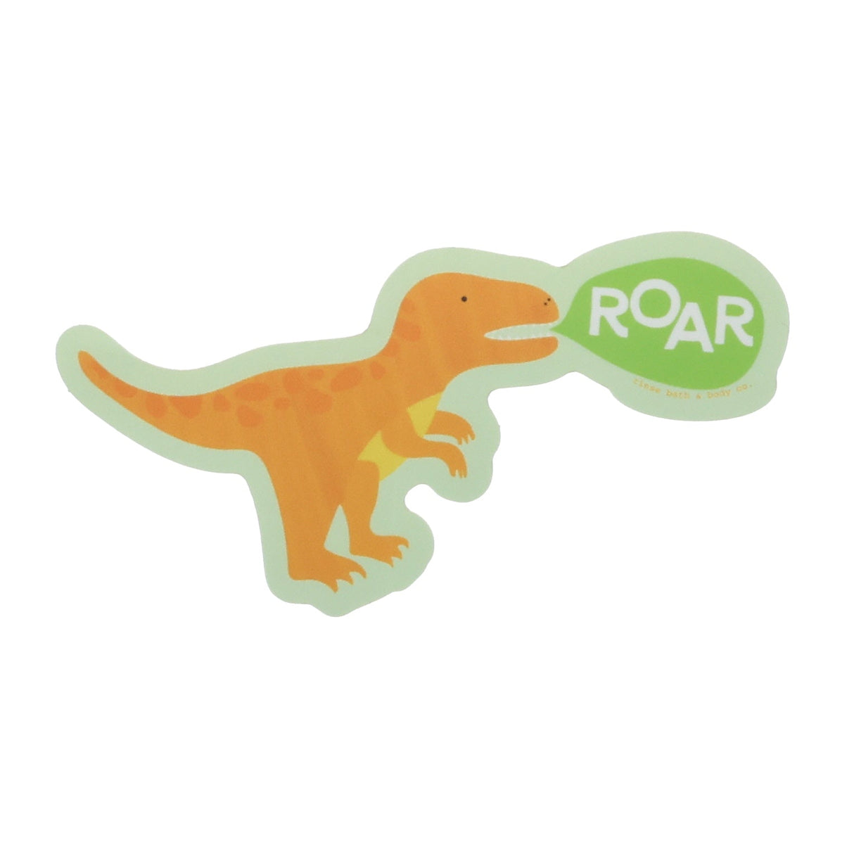 Dino Roar Sticker by Rinse Bath & Body