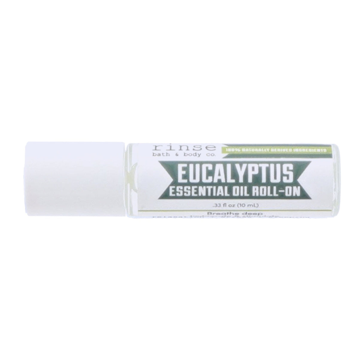 essential oil roll-on in Eucalyptus by Rinse Bath & Body