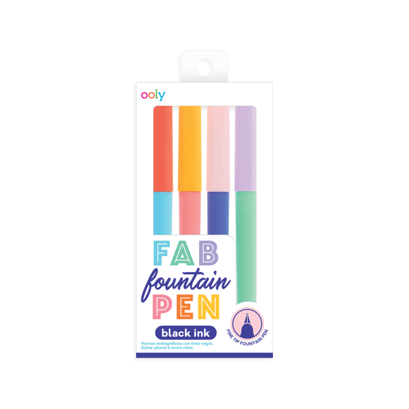Fab Fountain Pens - set of 4 - Rinse Bath & Body