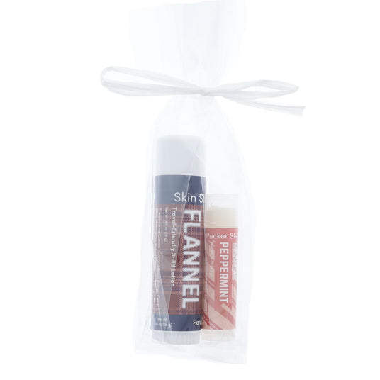 natural bath and body gift set in Flannel by Rinse Bath & Body
