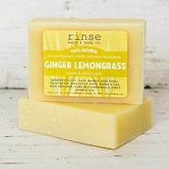 Ginger Lemongrass Soap - Rinse Bath & Body