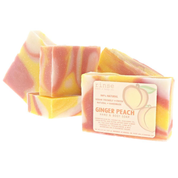 Georgia Peach Pumice Soap Bar – LoveLeeSoaps