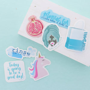 Great Day Sticker by Rinse Bath & Body - detail view