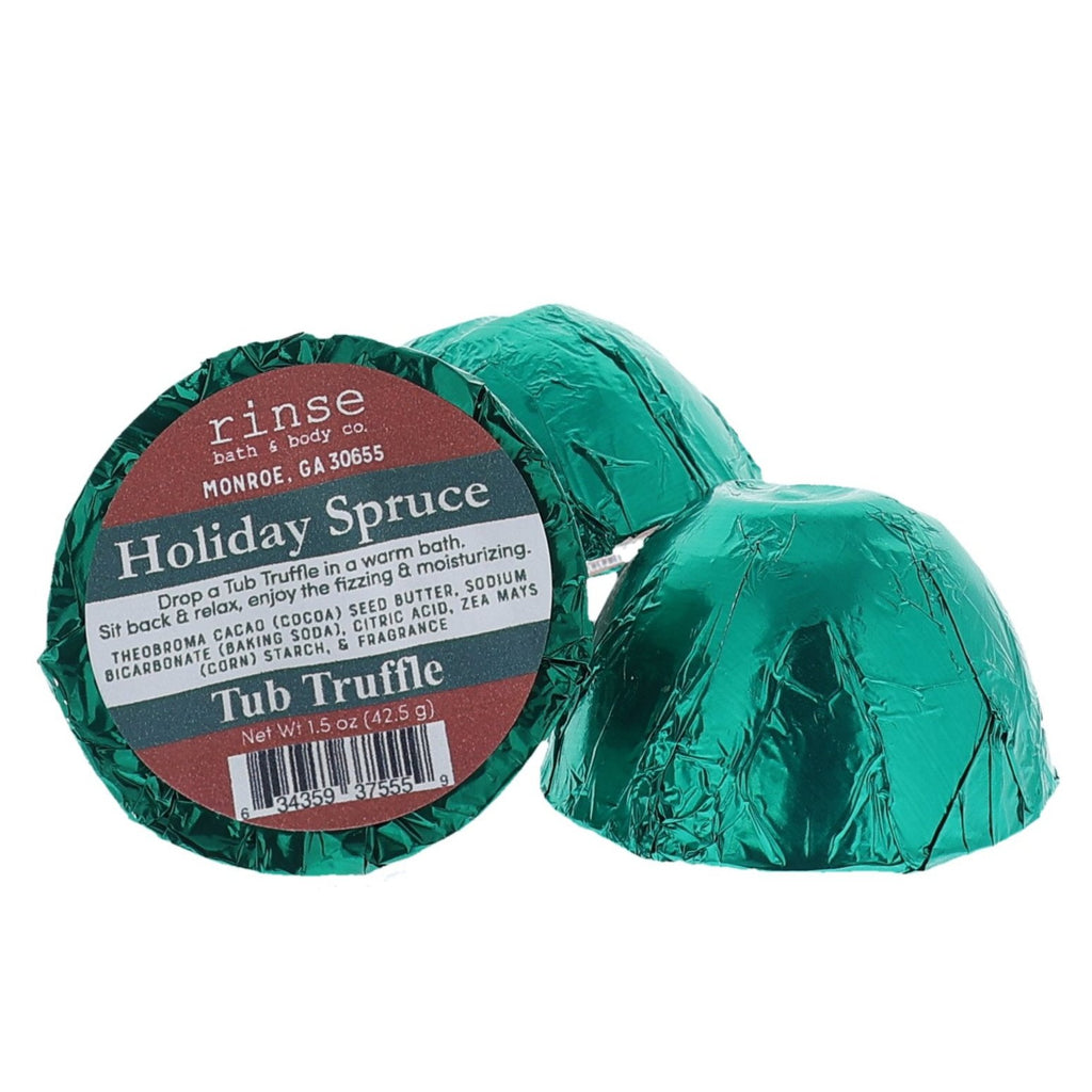 Holiday Spruce Tub Truffle - Rinse Bath & Body