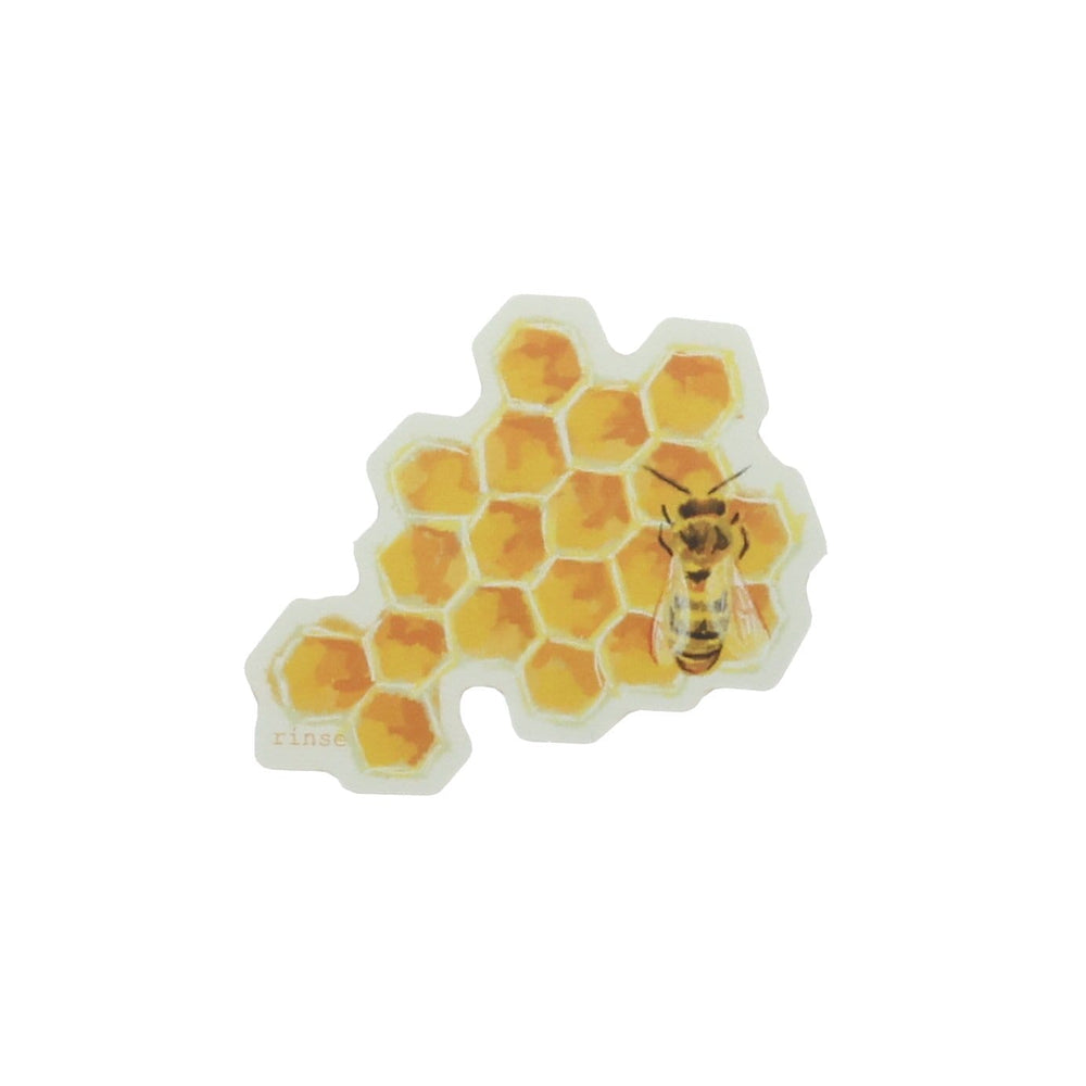 Rinse Honeycomb Sticker - handmade with care