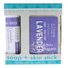Lavender Soap + Skin Stick Box - Rinse Bath & Body
