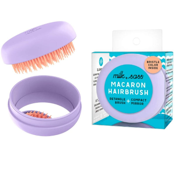 Macaroon Hair Brush - Lavender - Rinse Bath & Body
