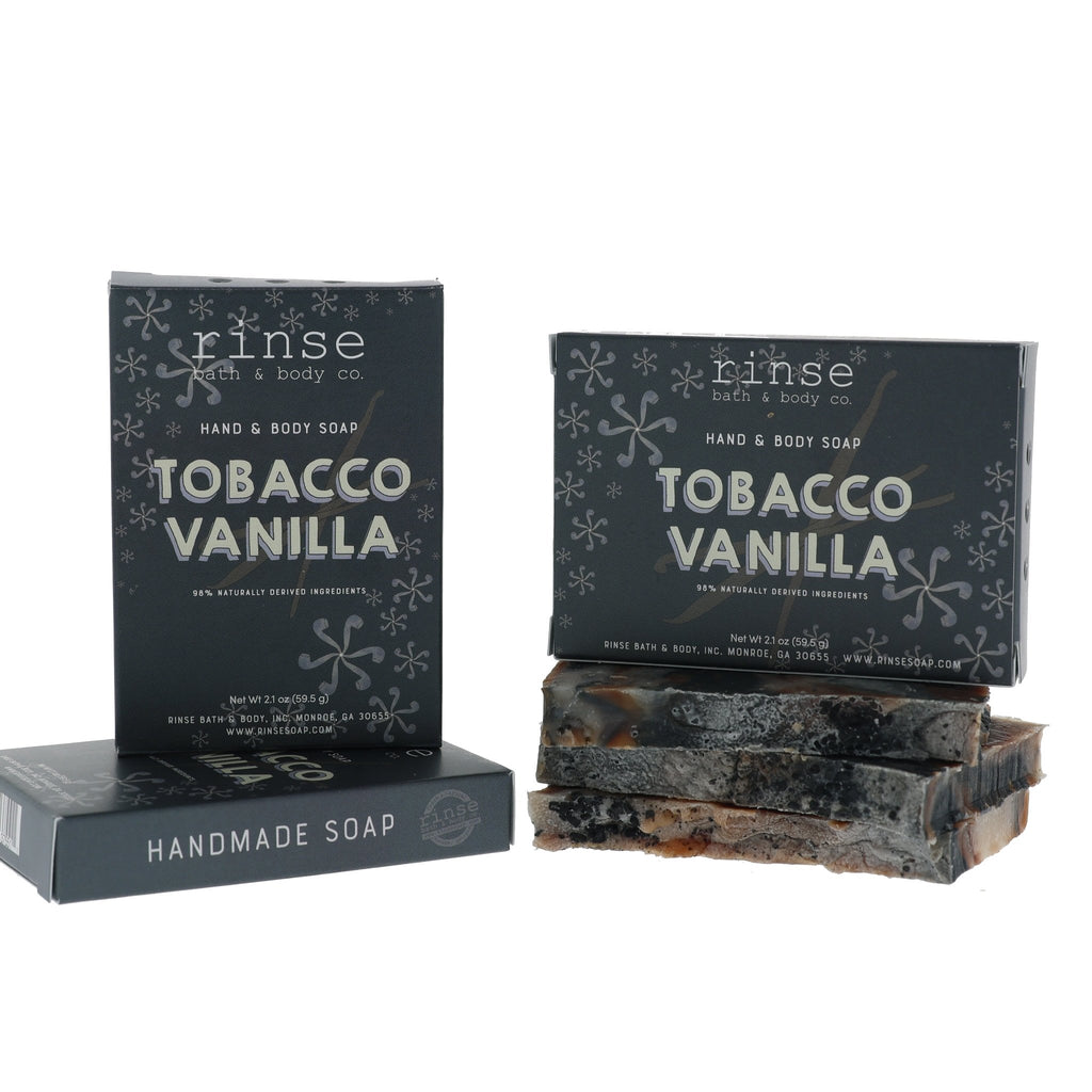Mini Tobacco Vanilla Soap - Rinse Bath & Body