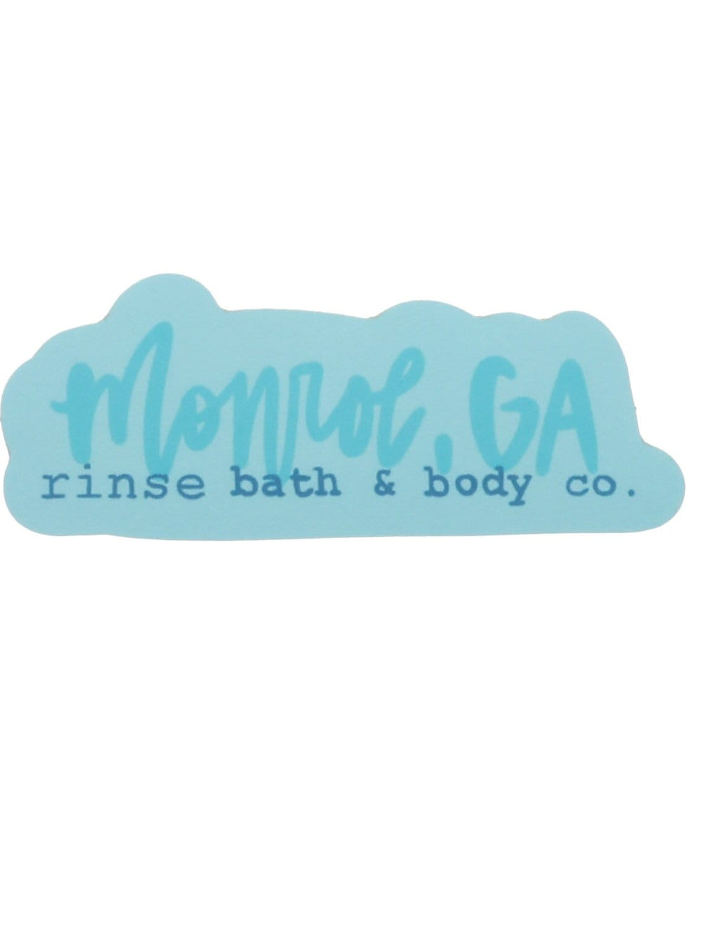 Monroe Rinse Sticker from Rinse - family-made since 2003