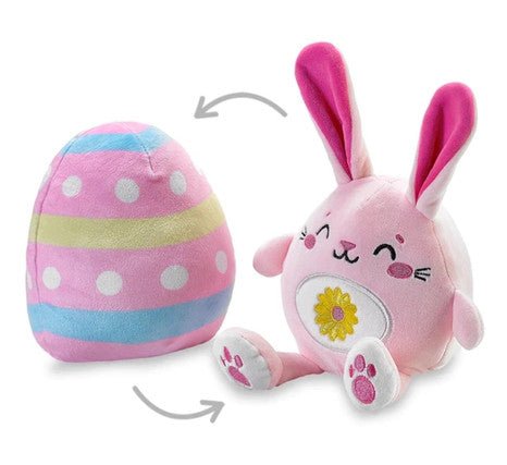 OMG Inside Outsies Reversible Plush - Easter Bunny + Egg - Rinse Bath & Body