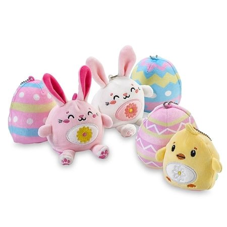 OMG Inside Outsies Reversible Plush - Easter Bunny + Egg - Rinse Bath & Body