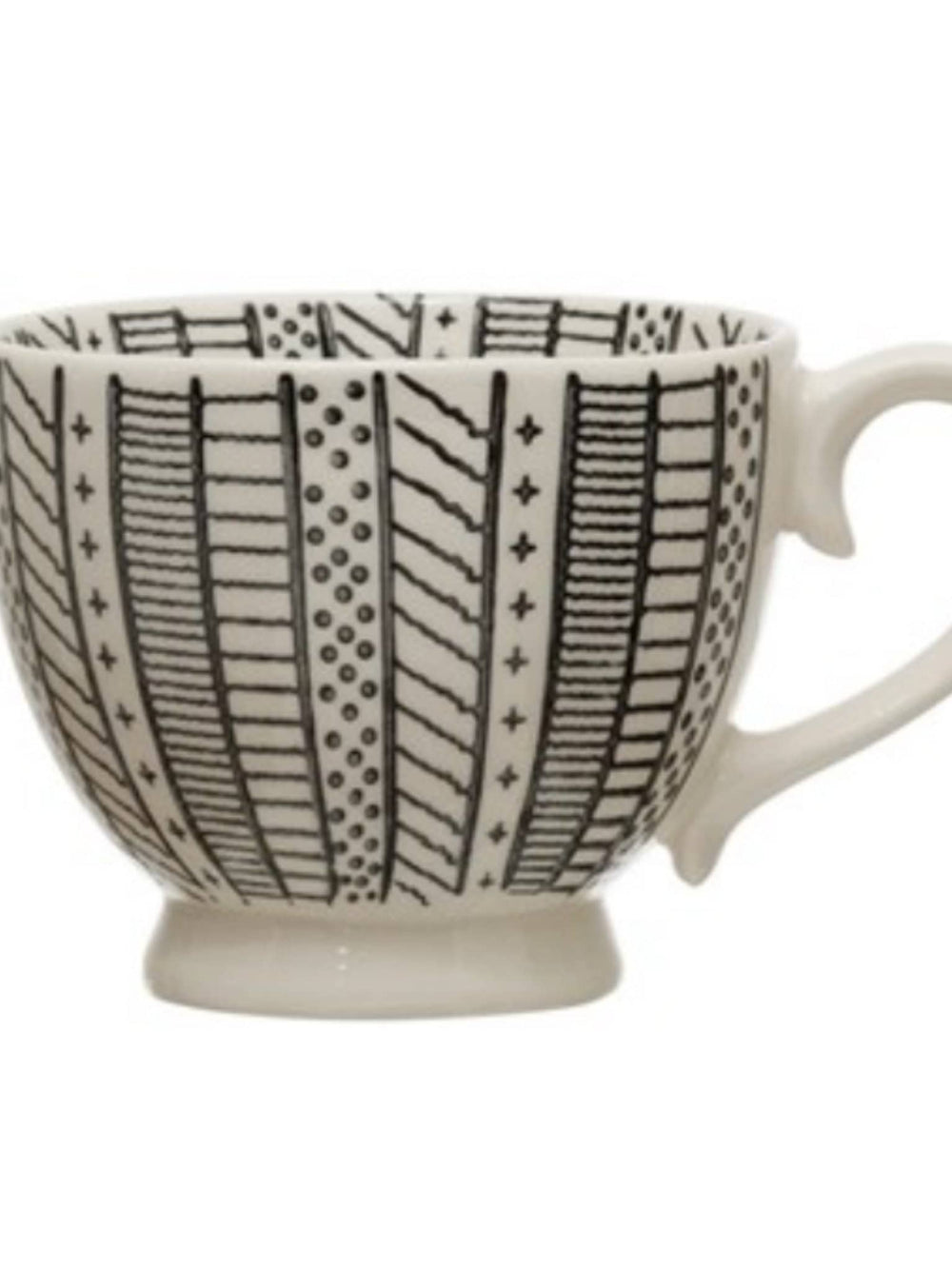 Painted Tribal Mug - Mugs