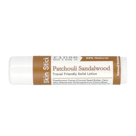 Patchouli Sandalwood Skin Stick - Rinse Bath & Body