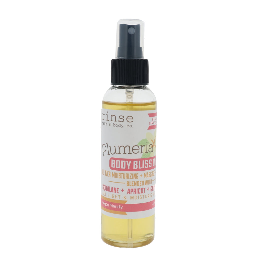 Plumeria Body Bliss Oil - Rinse Bath & Body