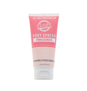 Natural natural body lotion tube | Pomegranate | Rinse Bath & Body Co.