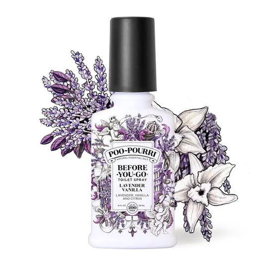 Poo~Pourri Lavender Vanilla Toilet Spray 4oz. - PooPouri