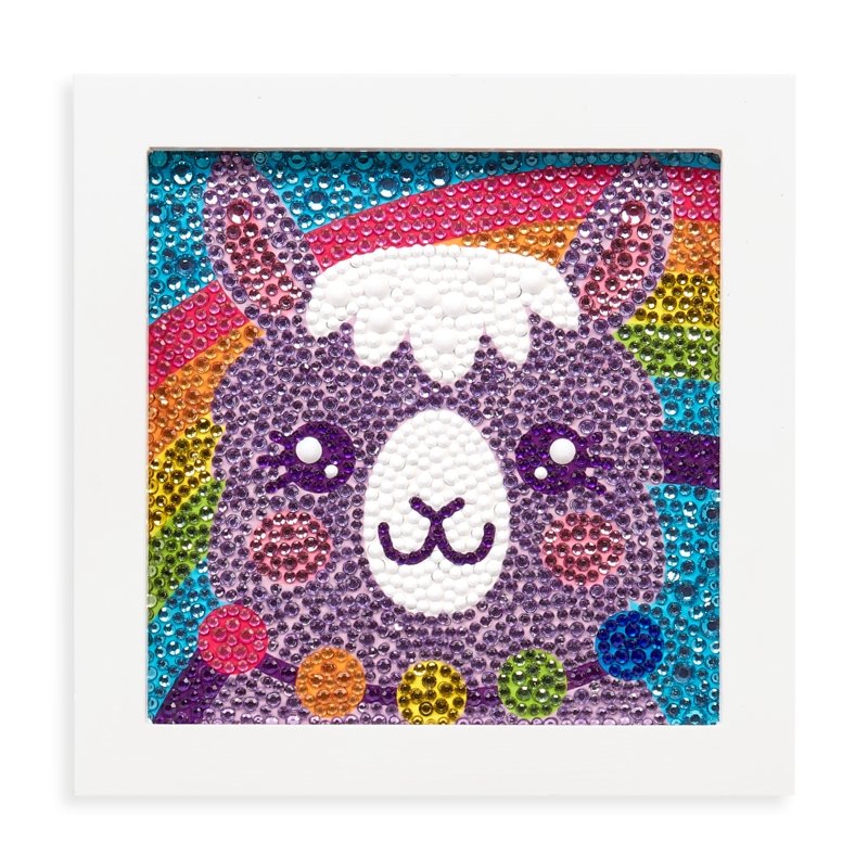 Razzle Dazzle Diy Gem Art Kit - Lovely Llama - Rinse Bath & Body