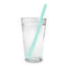 Reusable Silicone Straw with Travel Case - Standard Mint - Rinse Bath & Body