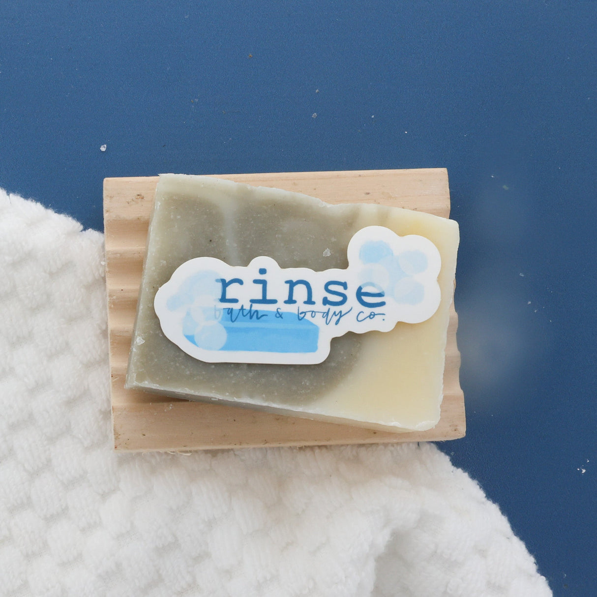 Rinse Soap Sticker from Rinse - family-made since 2003 - detail view