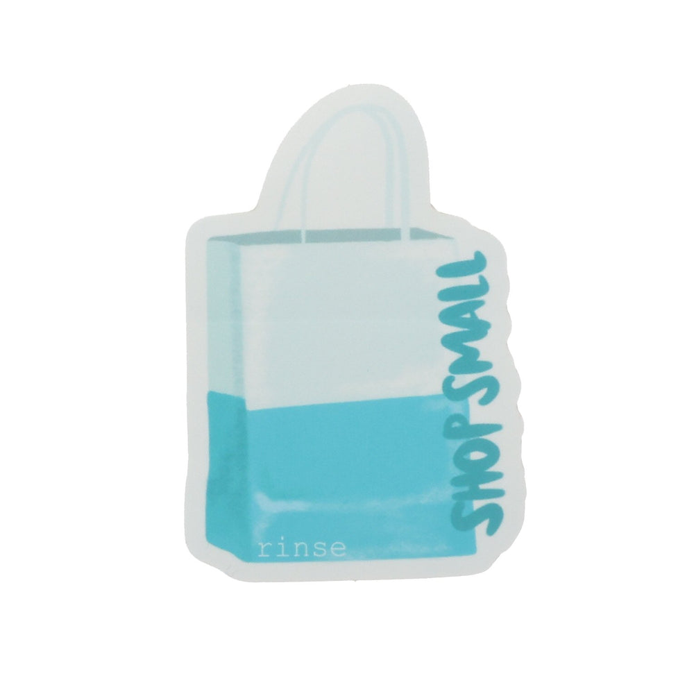 Rinse Shop Small Sticker - handmade natural product