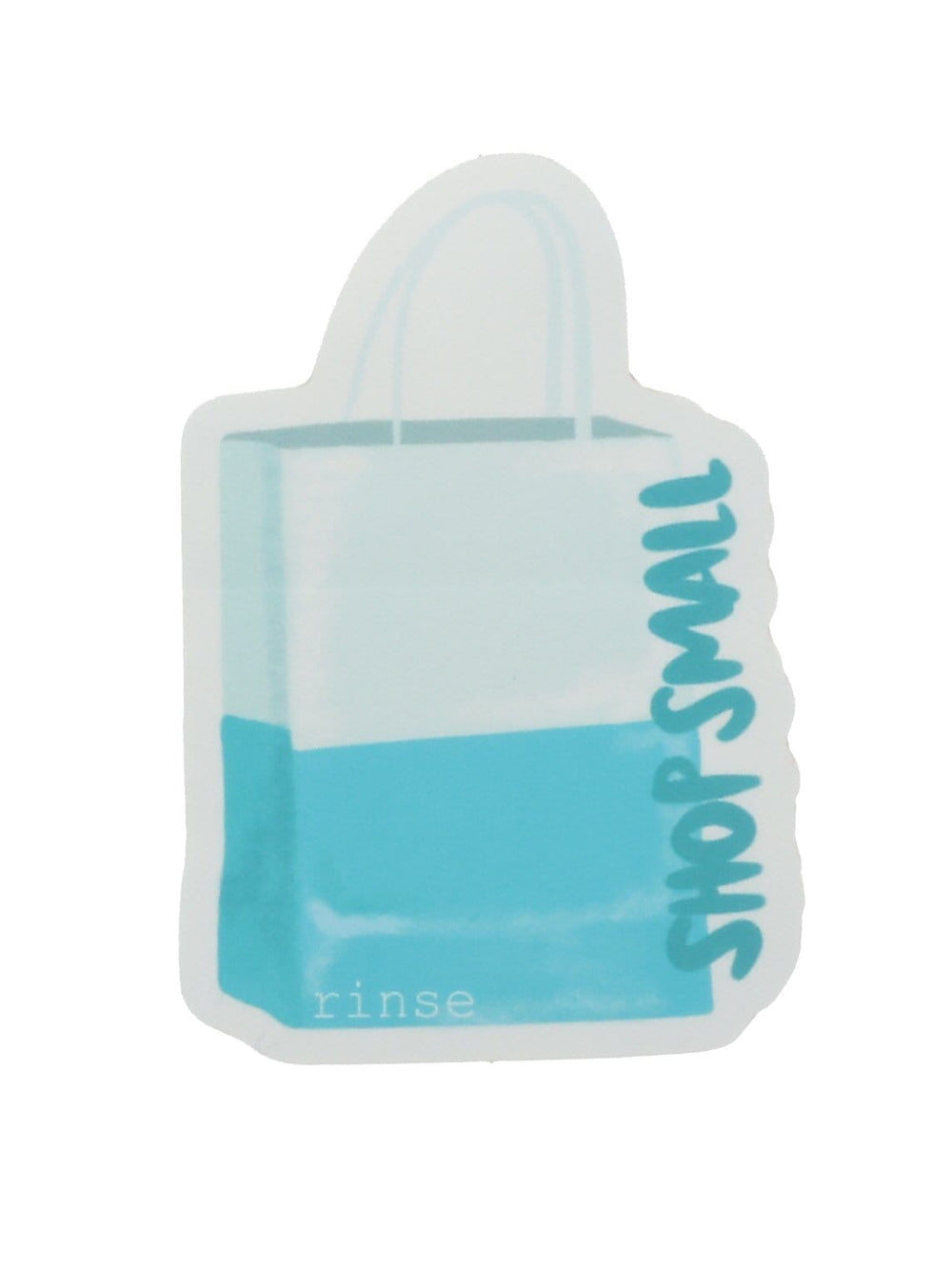 Rinse Shop Small Sticker - handmade natural product