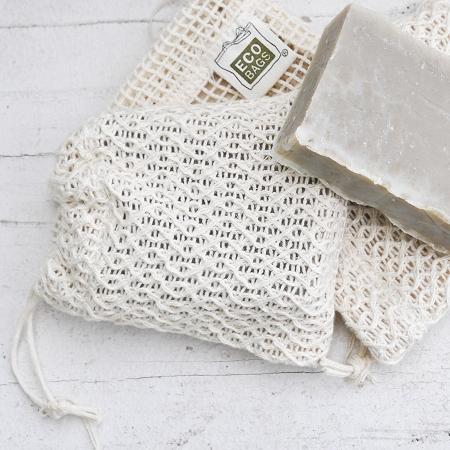 Small Eco Soap Bag - Soap Accessory - alternate angle