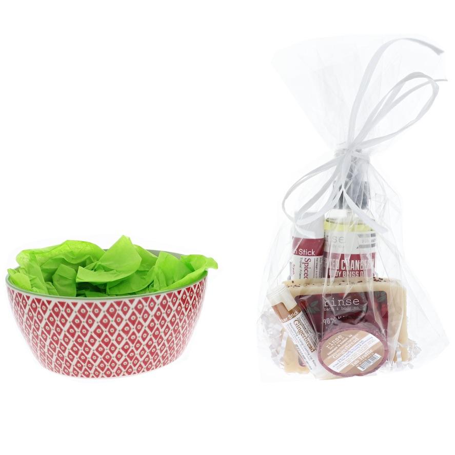 Spiced Cranberry Holiday Bowl Bundle by Rinse Bath & Body - alternate angle