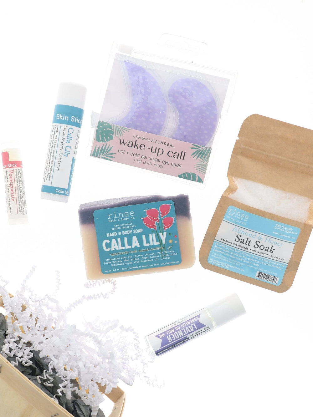 Spoil Your Mom Bundle from Rinse - ready to gift - alternate angle