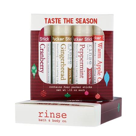 Taste the Season Pucker Set (season inspired lip balms) - Rinse Bath & Body