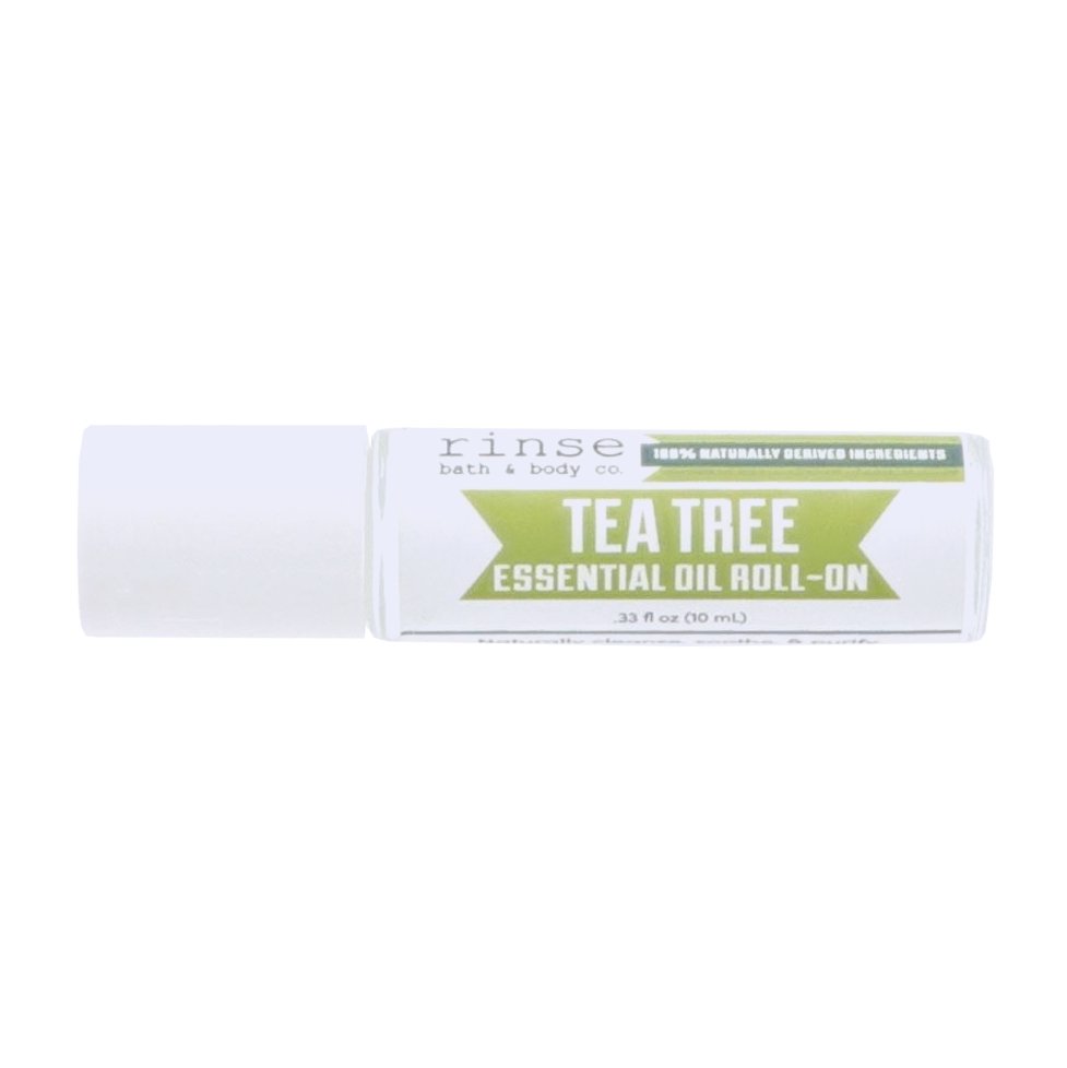 Natural essential oil roll-on | Tea Tree | Rinse Bath & Body Co.