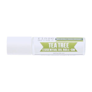 Natural essential oil roll-on | Tea Tree | Rinse Bath & Body Co.