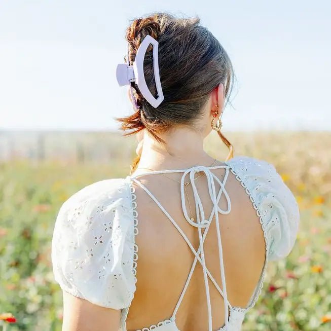 Teleties Open Lilac: Large Hair Clip - Hair Accessories - detail view