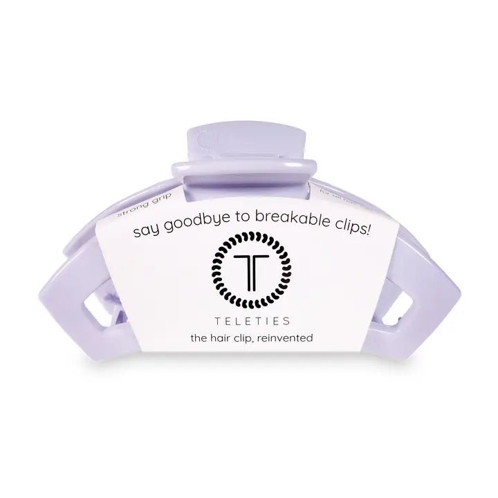 Teleties Open Lilac: Large Hair Clip - Hair Accessories