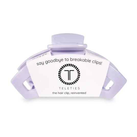 Teleties Open Lilac: Large Hair Clip - Hair Accessories