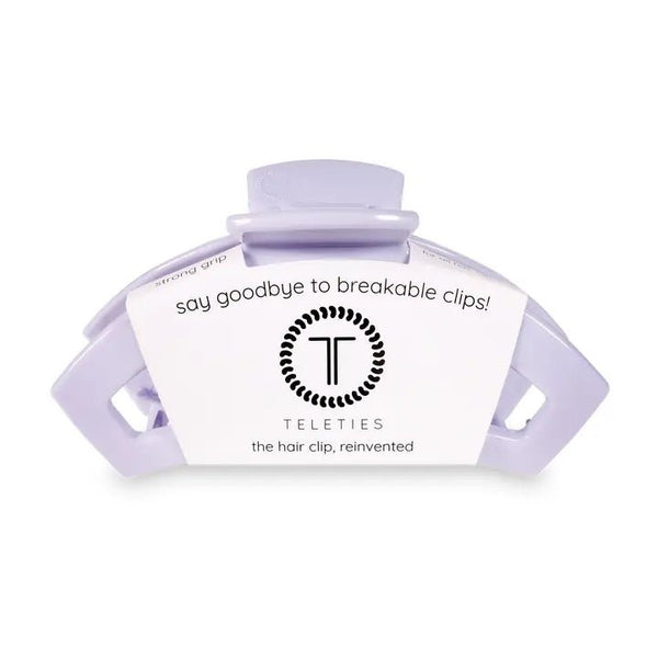 Teleties Open Lilac: Large Hair Clip - Rinse Bath & Body