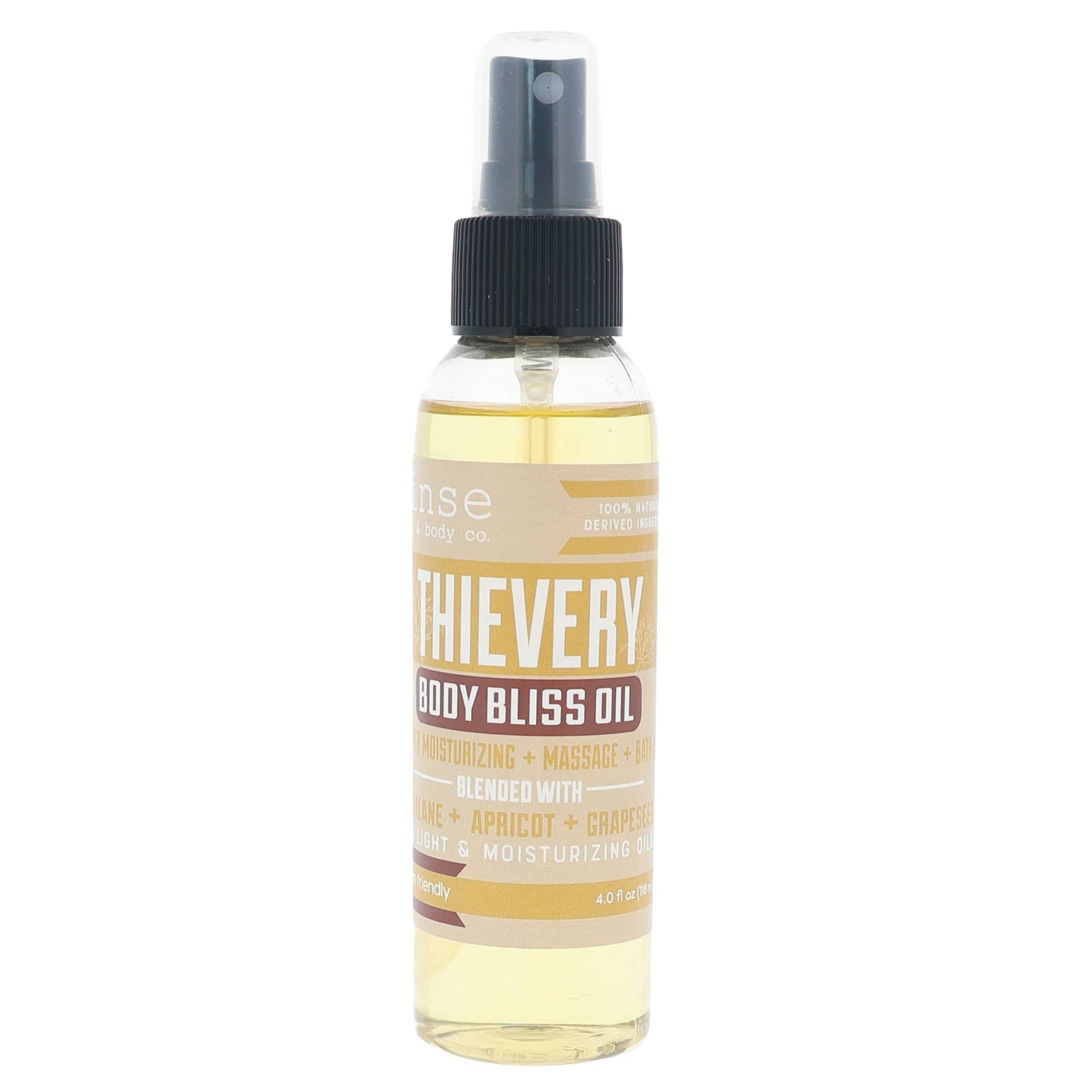 Natural Body Oil | Body Bliss | Thievery | Rinse – Rinse Bath & Body