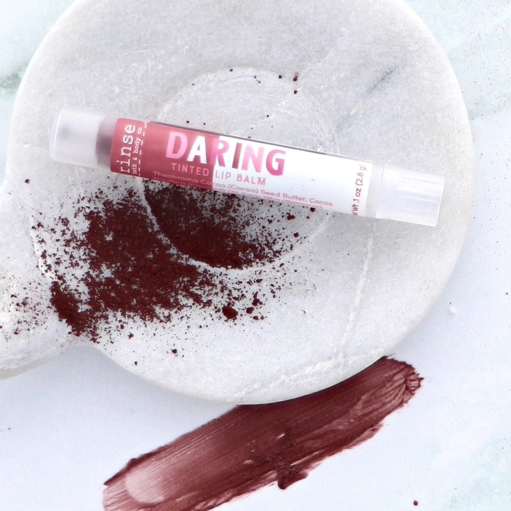 Tinted Lip Balm - Daring - Rinse Bath & Body
