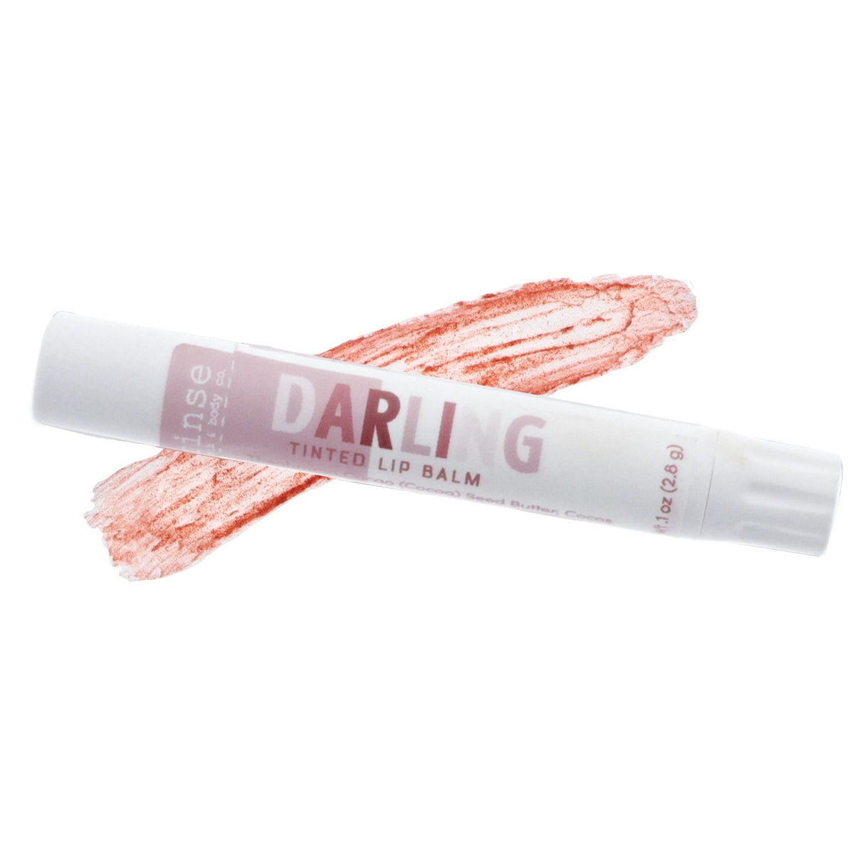 Natural tinted natural lip balm | Darling | Rinse Bath & Body Co.