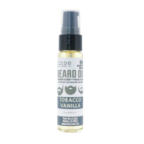 natural facial oil serum in Tobacco Vanilla by Rinse Bath & Body