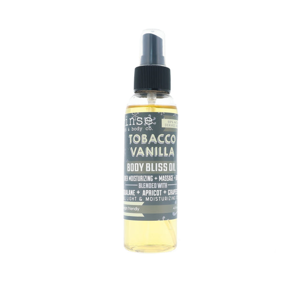 Tobacco Vanilla Body Bliss Oil - Rinse Bath & Body