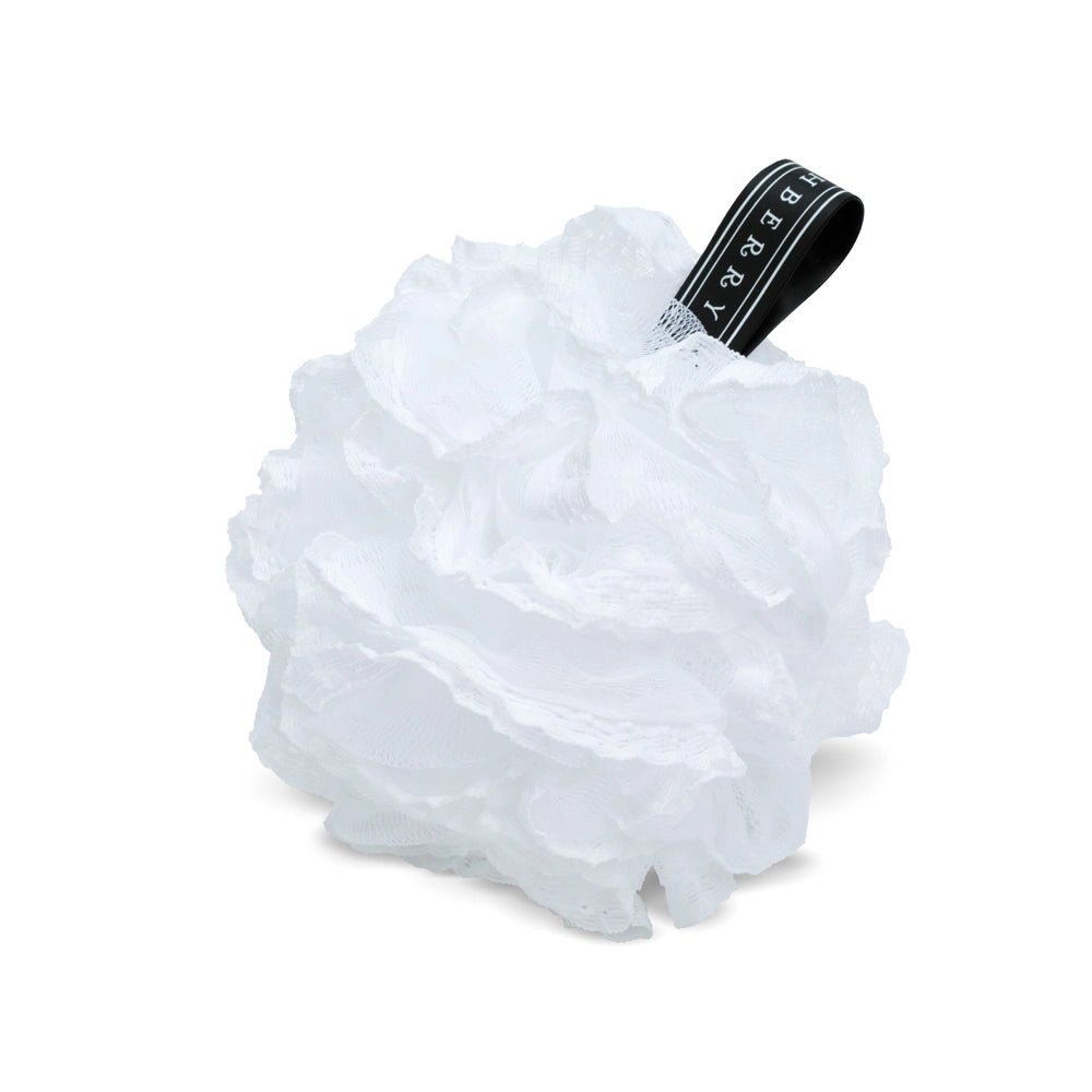 White Lacy Loofah - Rinse Bath & Body