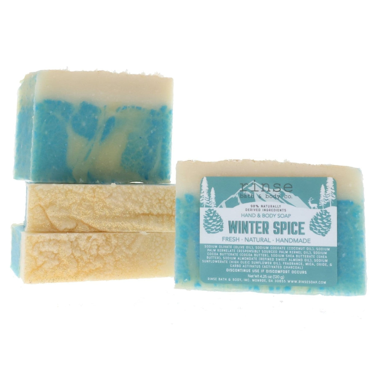 Handmade Winter Spice handmade natural bar soap - naturally derived